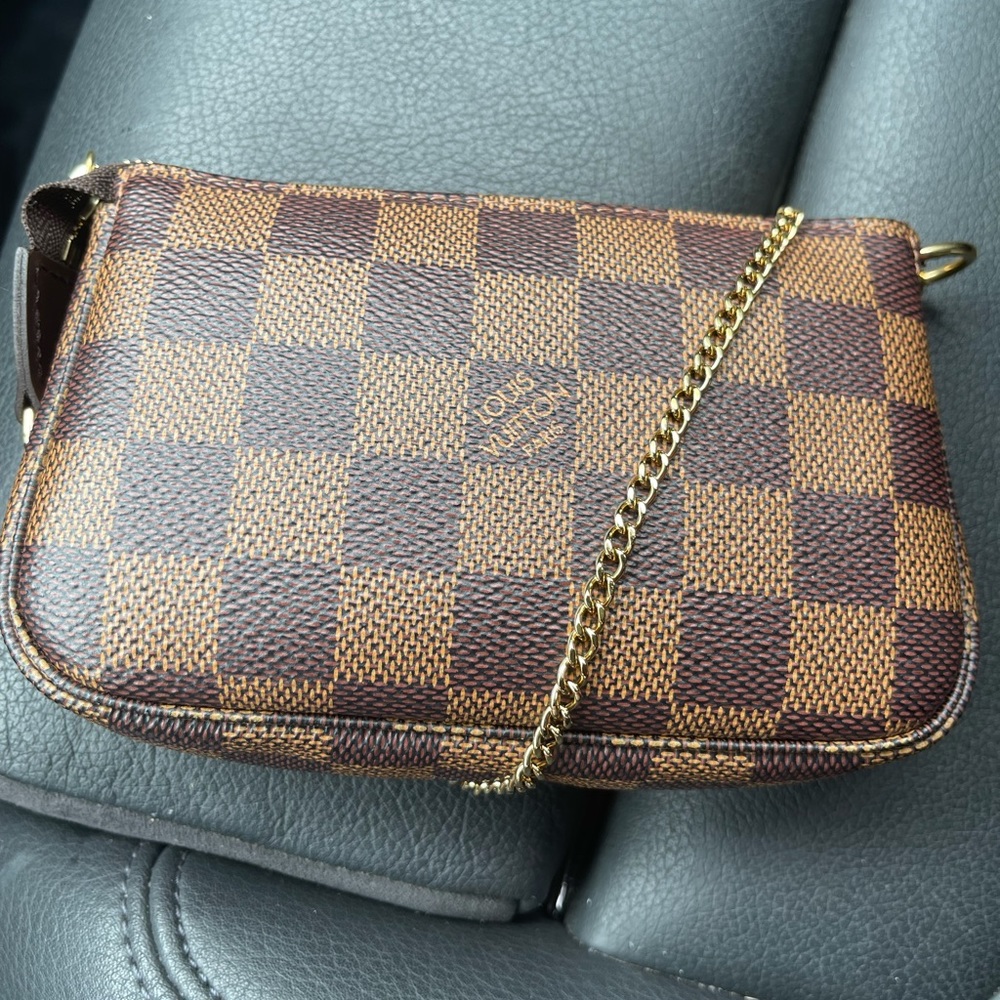 Authentic Louis Vuitton Mini Pouchette Accessories